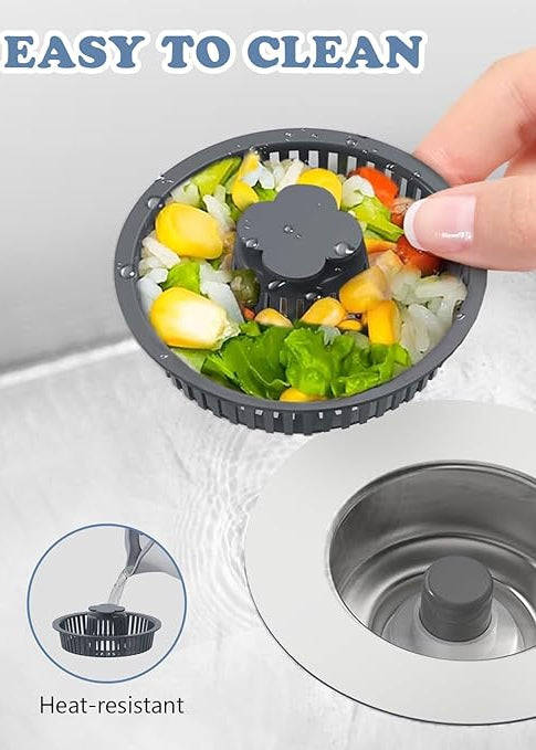 3-in-1 Sink Drain Strainer
